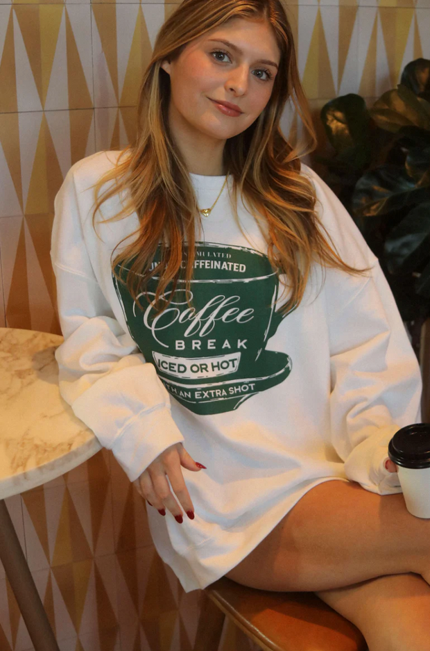 Coffee Break Sweatshirt