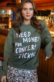 Concert Tickets Sweatshirt