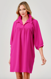 DOORBUSTER :: Mandy Dress | Hot Pink