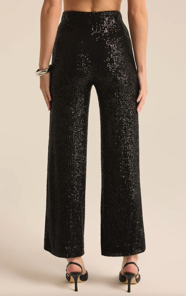 Skylar Sequin Cropped Pant