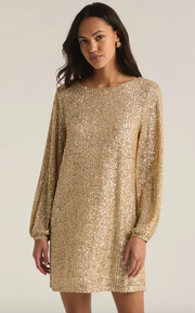 Andromeda Sequin Mini Dress - LARGE