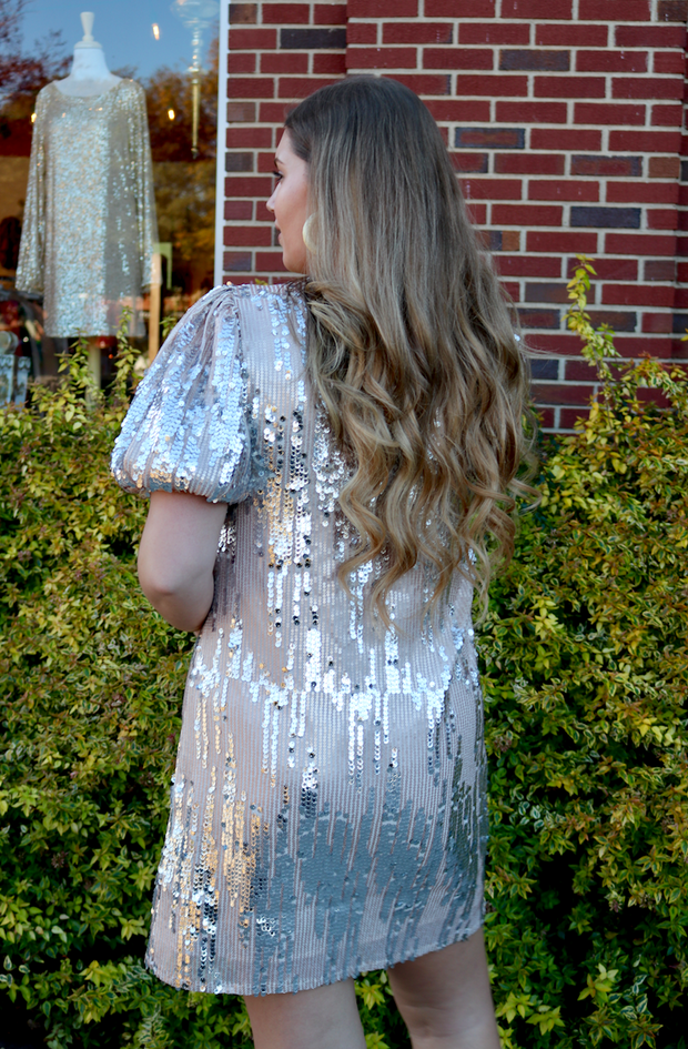 Kiss Me At Midnight Sequin Dress