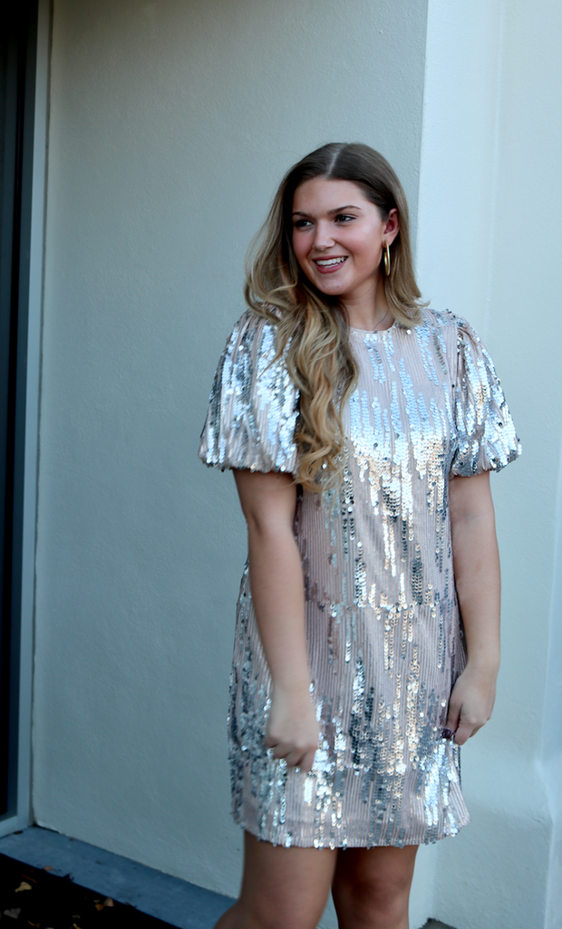 Kiss Me At Midnight Sequin Dress