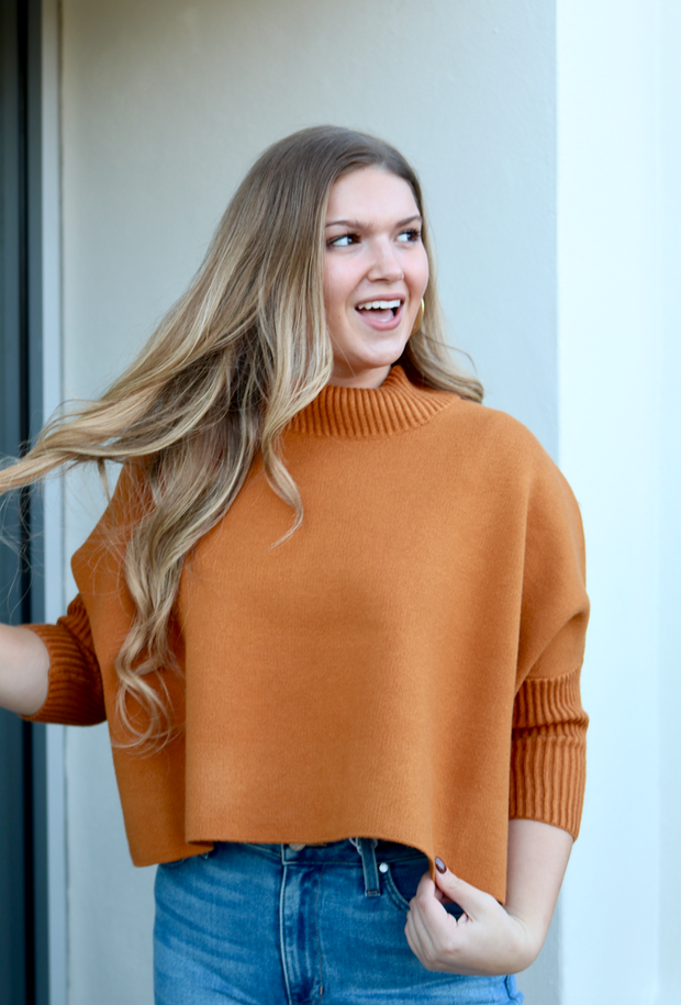 Aja Sweater | Classic Camel