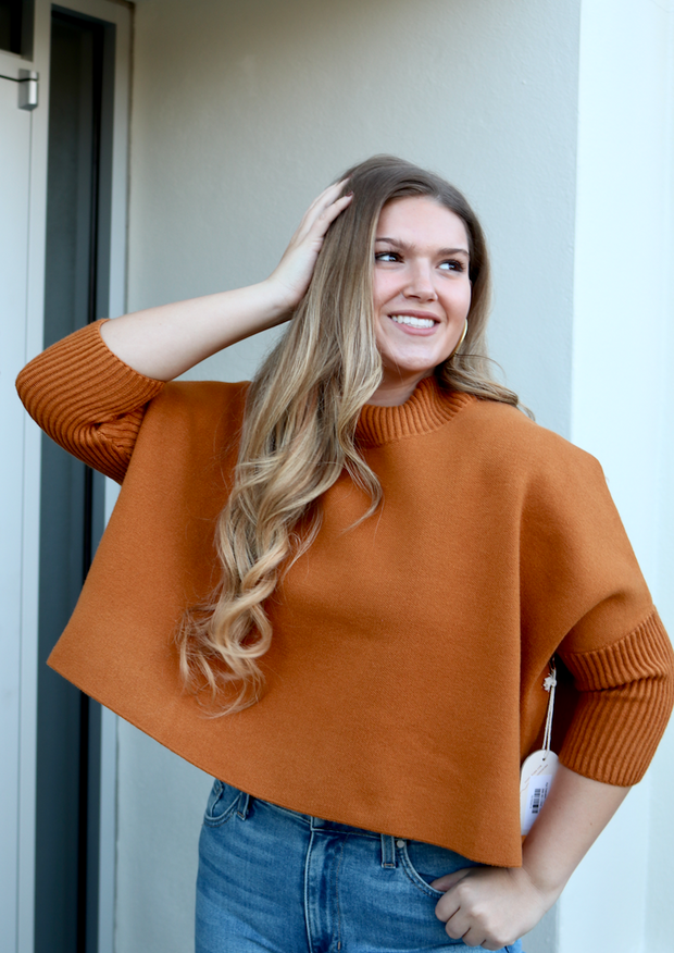 Aja Sweater | Classic Camel