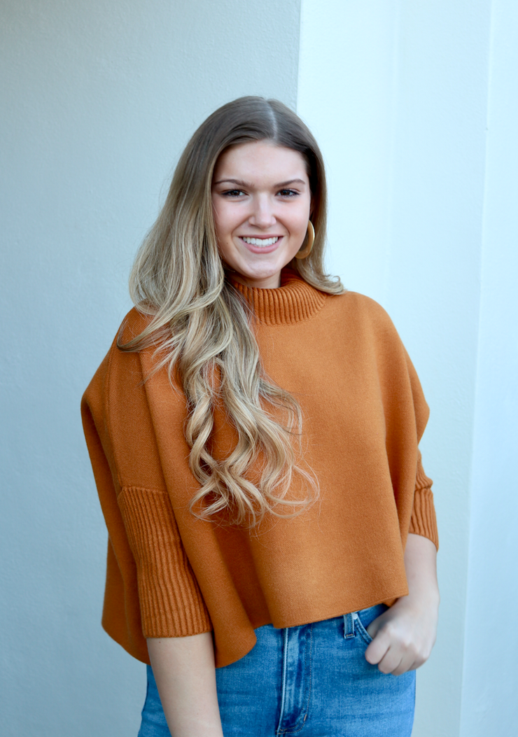 Aja Sweater | Classic Camel