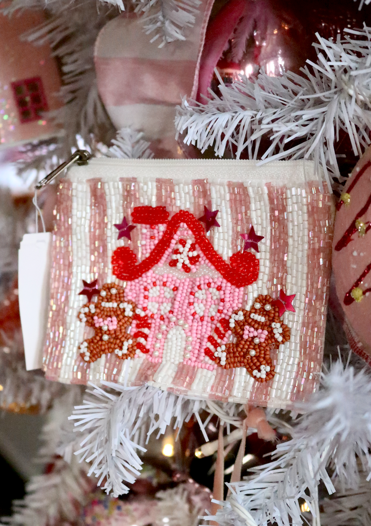 Gingerbread House Coin Purse