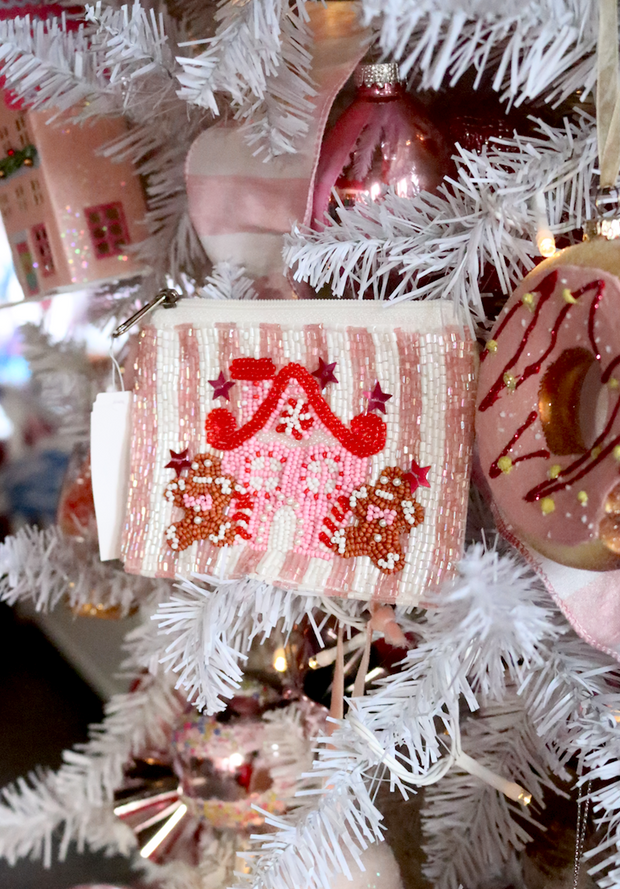 Gingerbread House Coin Purse