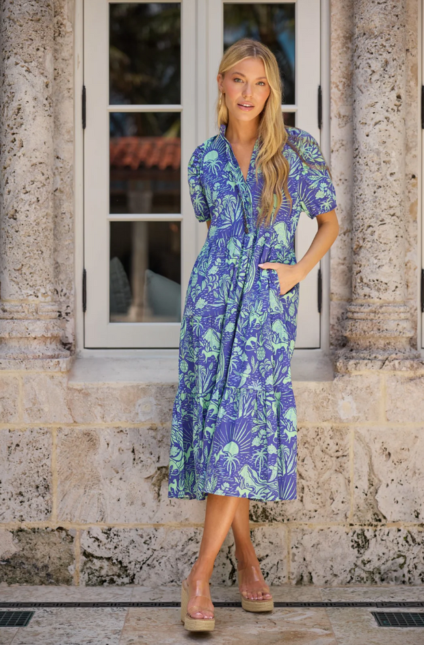 Kimbell Dress | Whimsical Island Eve