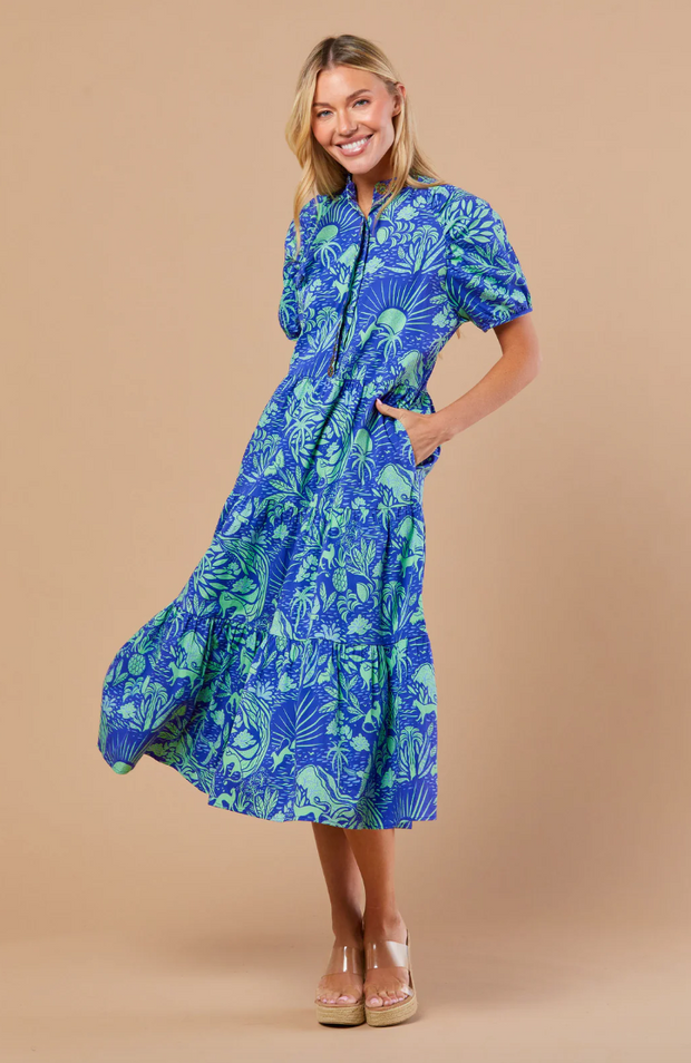 Kimbell Dress | Whimsical Island Eve