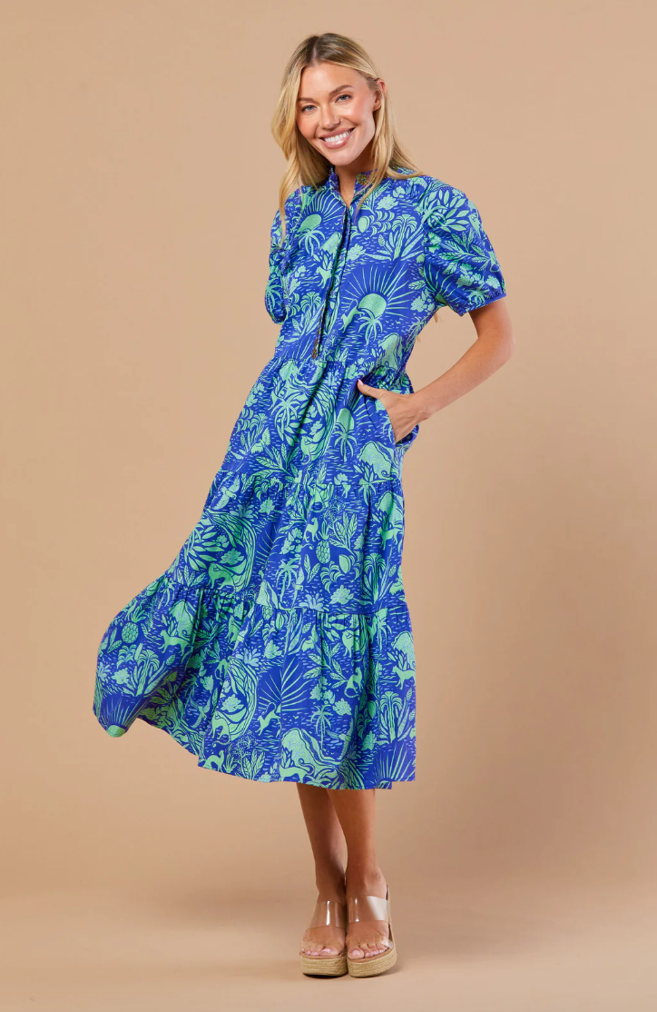 Kimbell Dress | Whimsical Island Eve