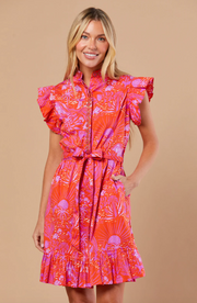 Miller Dress | Whimsical Island Sunset