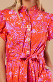 Miller Dress | Whimsical Island Sunset