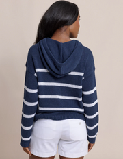 Everlee Striped Hoodie Sweater