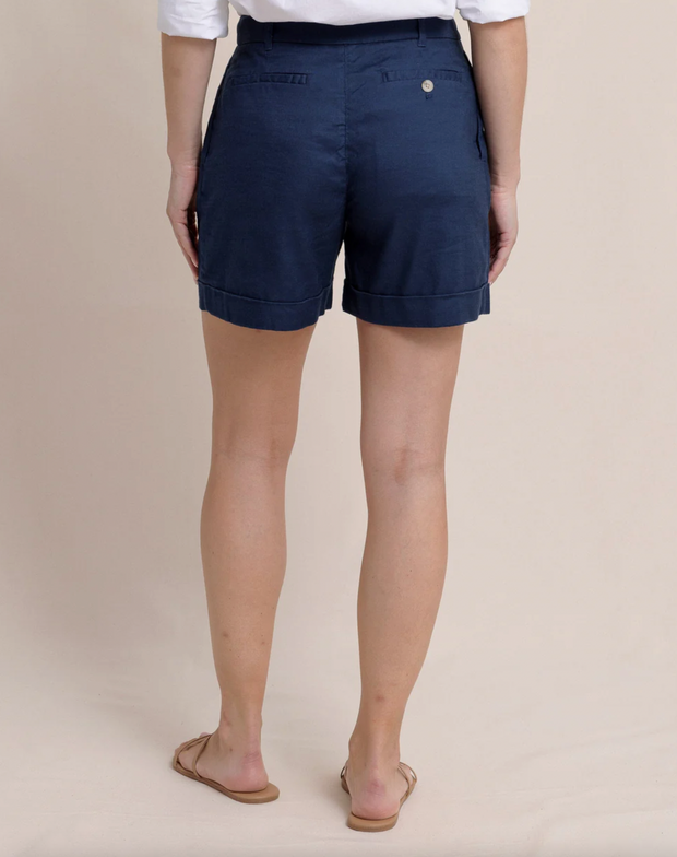 Jacey Twill Short | Navy