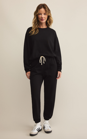 Boyfriend Sweatshirt | Black