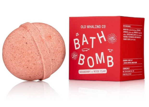 Seaberry & Rose Clay Bath Bomb