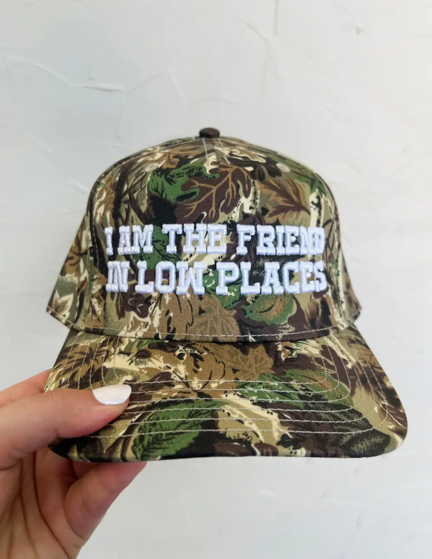 Friend in Low Places Camo Hat