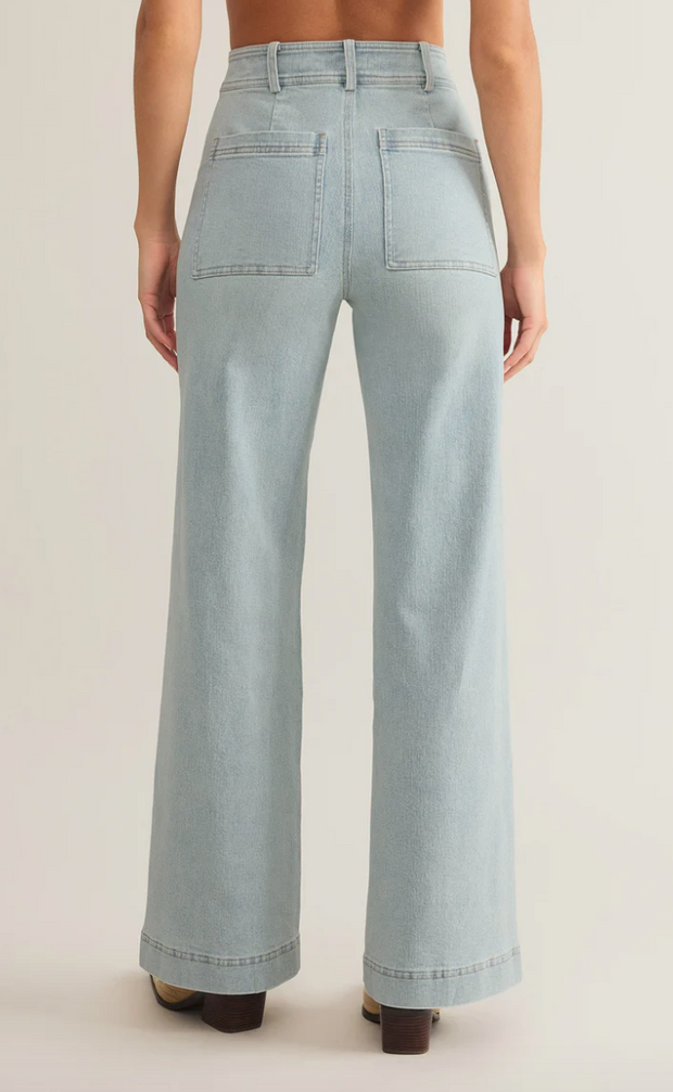 Bradley Stretch Denim Pant | Faded Indigo