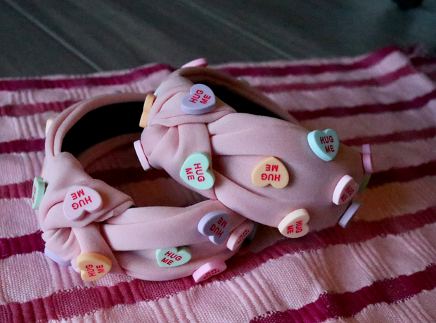 Conversation Hearts Headband