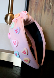 Conversation Hearts Headband