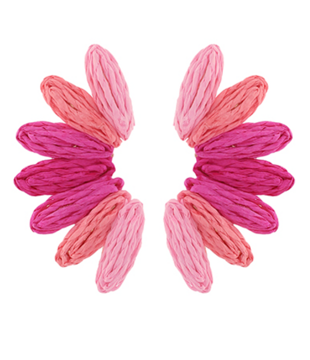 Flower Power Earring | Pink Ombre