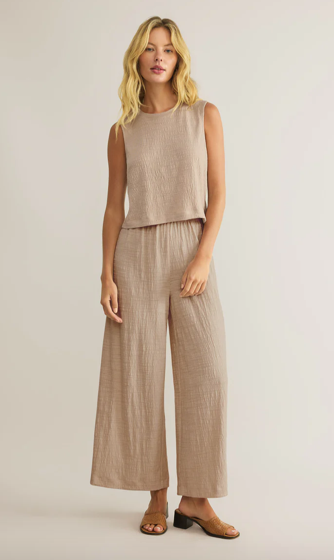 Scout Textured Slub Pant | Parchment