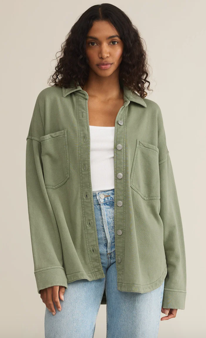 All Day Knit Jacket | Avocado