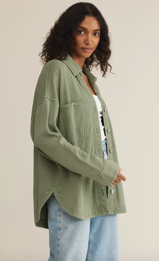 All Day Knit Jacket | Avocado