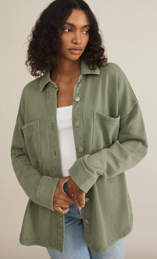 All Day Knit Jacket | Avocado