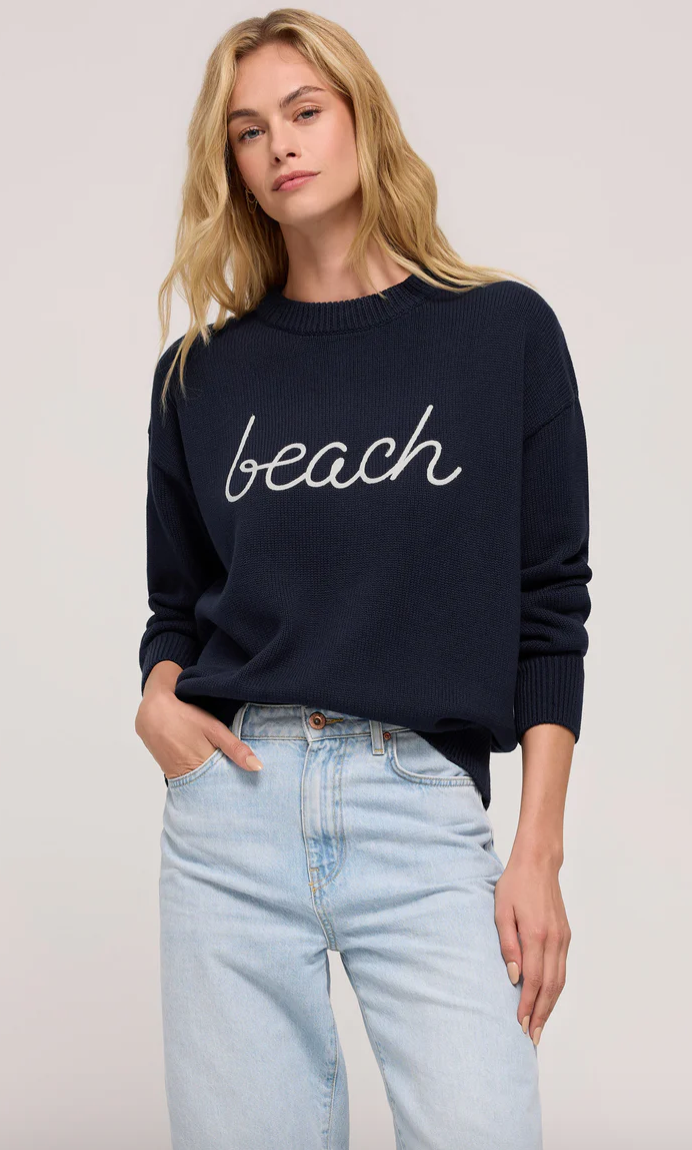 Beach Boyfriend Sweater | Eclipse