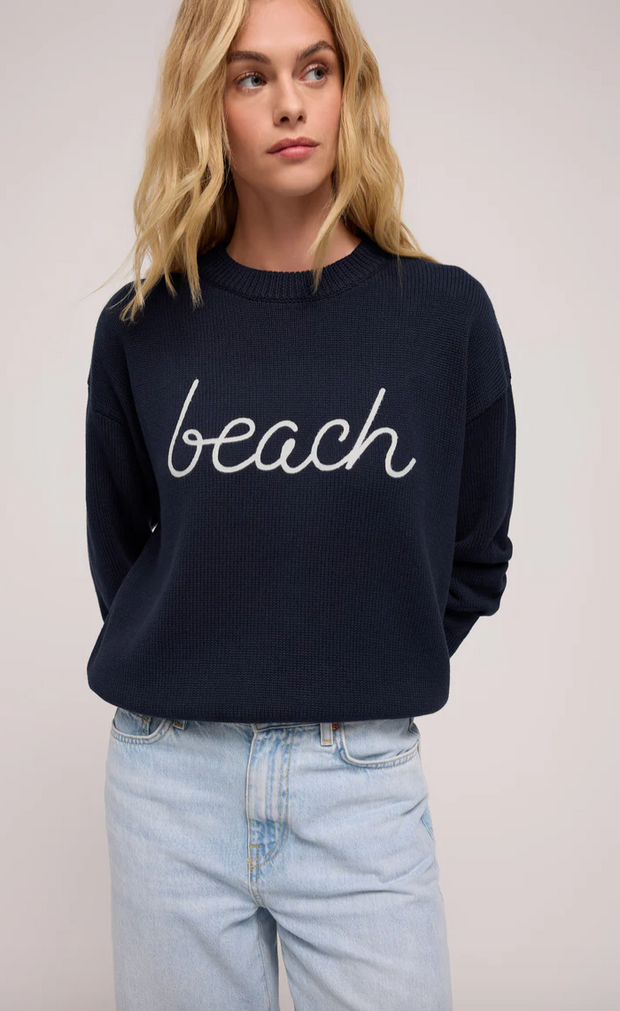 Beach Boyfriend Sweater | Eclipse