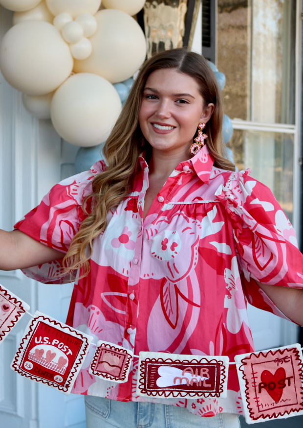 Artist Floral Top