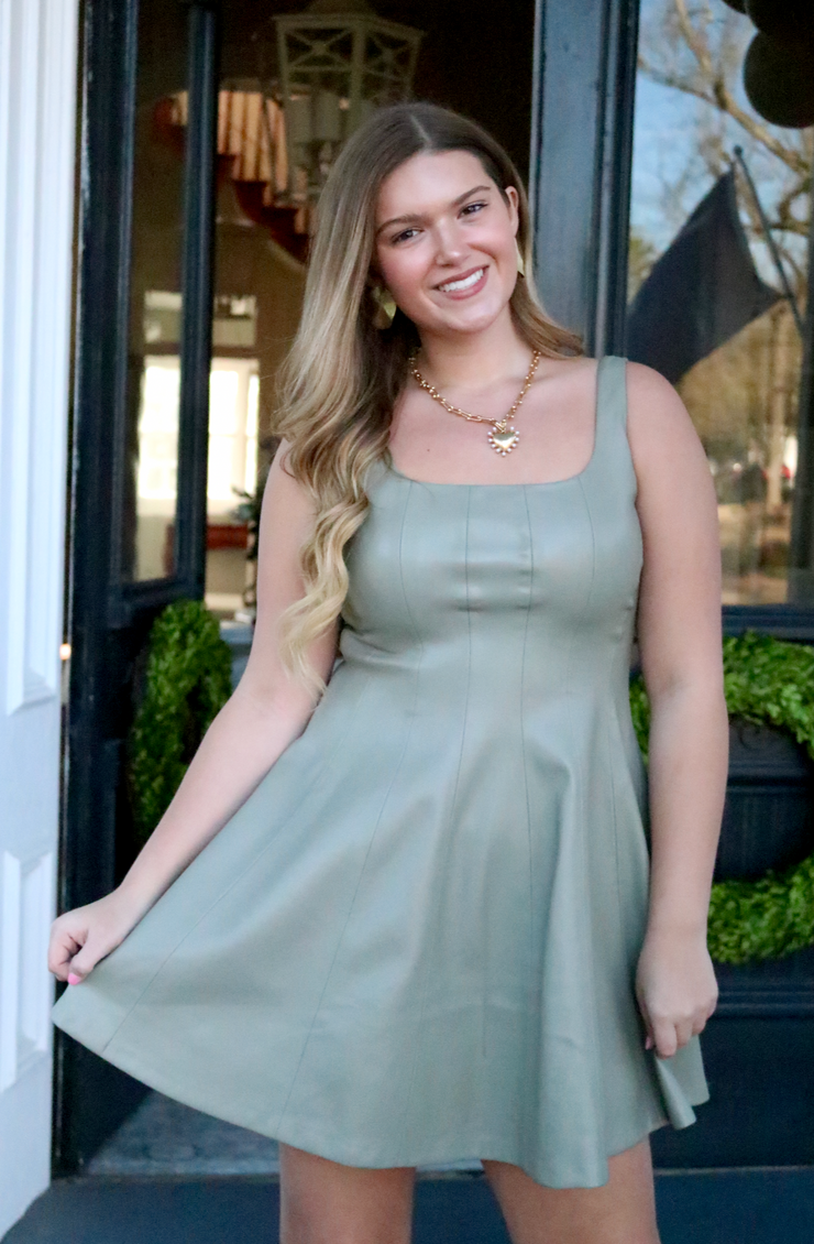 Misty Dress | Sage