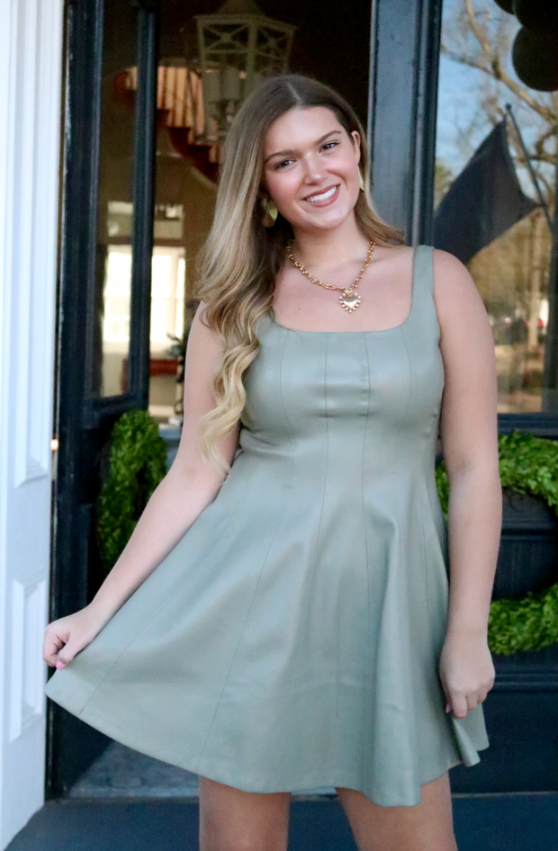 Misty Dress | Sage