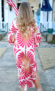 Pink Palm Maxi