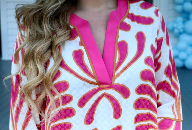 Pink Palm Maxi