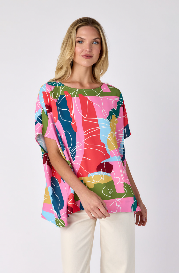 Maxine Tunic | Floral Whimsy