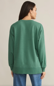 Modern V-Neck Weekender | Botanical Green