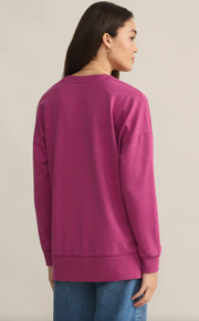 Modern V-Neck Weekender | Magenta