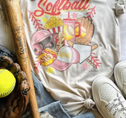 Vintage Softball Tee