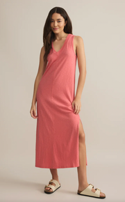 Coastline Midi Dress | Sunset Pink