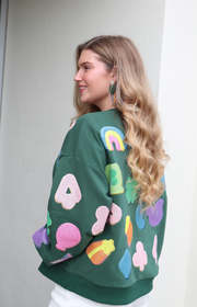 Lucky Charms Icon Sweatshirt | Shamrock Green