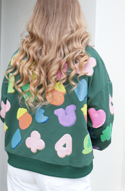 Lucky Charms Icon Sweatshirt | Shamrock Green