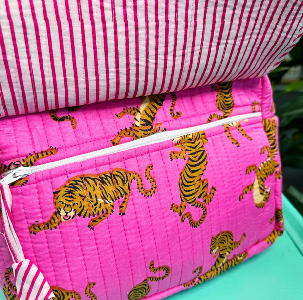 Ruffled Toiletry Bag | PinkTigers