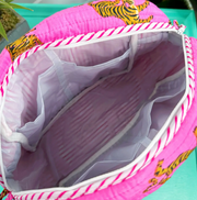 Ruffled Toiletry Bag | PinkTigers