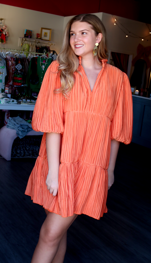 Frankie Dress | Coral