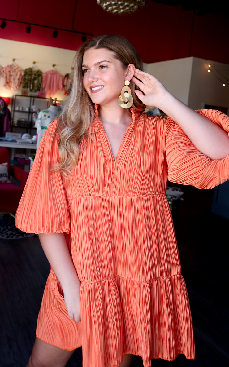 Frankie Dress | Coral