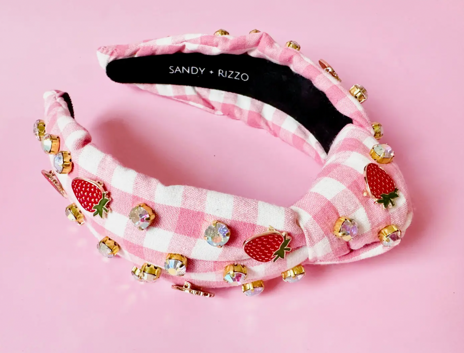 Strawberry Embellished Headband