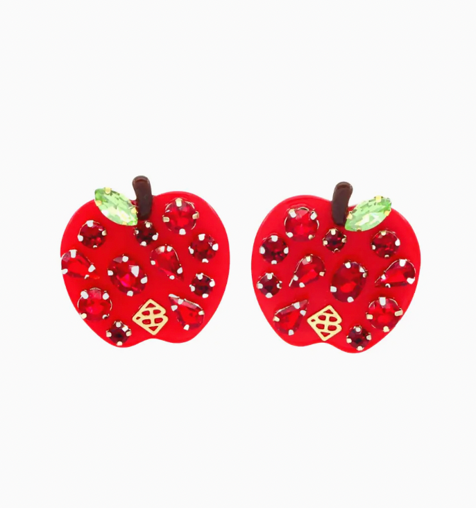 Teacher Apple Earring